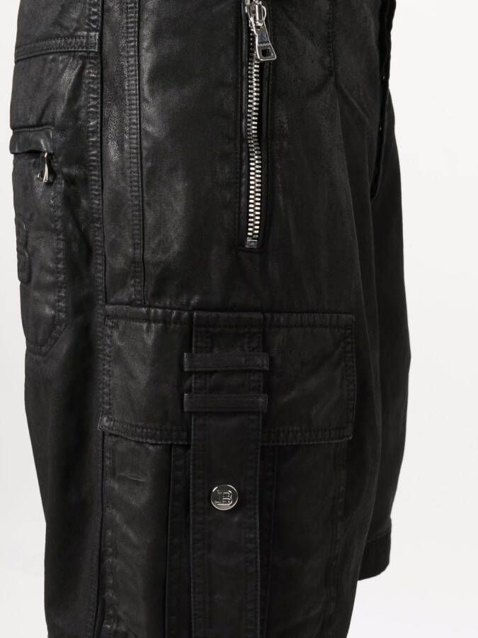 Balmain Denim shorts Zwart