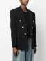 Balmain Jack met dubbele rij knopen Zwart - Thumbnail 3