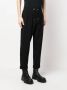 Balmain Broek met verlaagd kruis Zwart - Thumbnail 3