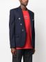 Balmain Blazer met dubbele rij knopen Blauw - Thumbnail 3