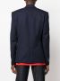 Balmain Blazer met dubbele rij knopen Blauw - Thumbnail 4