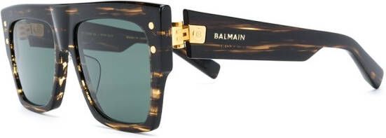 Balmain Eyewear B-I zonnebril Bruin