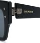Balmain Eyewear B-I zonnebril met vierkant montuur Zwart - Thumbnail 3