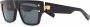 Balmain Eyewear B-III zonnebril met vierkant montuur Zwart - Thumbnail 2