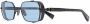Balmain Eyewear Brigade III zonnebril met vierkant montuur Zwart - Thumbnail 2