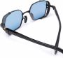 Balmain Eyewear Brigade III zonnebril met vierkant montuur Zwart - Thumbnail 3