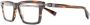 Balmain Eyewear Bril met vierkant montuur Bruin - Thumbnail 2