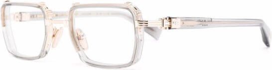 Balmain Eyewear Bril met vierkant montuur Grijs