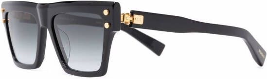 Balmain Eyewear Bril met vierkant montuur Zwart