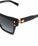 Balmain Eyewear Bril met vierkant montuur Zwart - Thumbnail 2