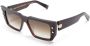 Balmain Eyewear Zonnebril met cat-eye montuur Bruin - Thumbnail 2