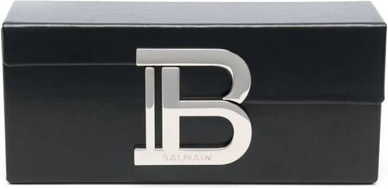 Balmain Eyewear Zonnebril met cat-eye montuur Bruin
