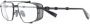 Balmain Eyewear Bril met doorzichtig montuur Zwart - Thumbnail 2