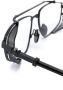 Balmain Eyewear Bril met doorzichtig montuur Zwart - Thumbnail 3