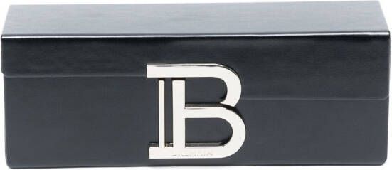 Balmain Eyewear Bril met doorzichtig montuur Zwart