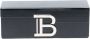 Balmain Eyewear Bril met doorzichtig montuur Zwart - Thumbnail 4