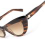 Balmain Eyewear Jolie cat-eye zonnebril Bruin - Thumbnail 3
