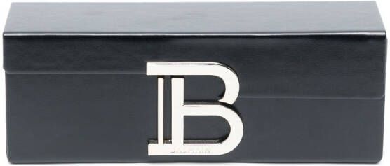 Balmain Eyewear Le Masque zonnebril met getinte glazen Zwart