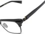 Balmain Eyewear Legion-II BPX113C bril met wayfarer montuur Zwart - Thumbnail 3