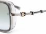 Balmain Eyewear Officier zonnebril met vierkant montuur Grijs - Thumbnail 3