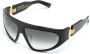 Balmain Eyewear Zonnebril met oversized montuur Zwart - Thumbnail 2