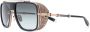 Balmain Eyewear Zonnebril met oversized montuur Zwart - Thumbnail 2