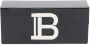 Balmain Eyewear Zonnebril met oversized montuur Zwart - Thumbnail 4