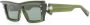 Balmain Eyewear Zonnebril met vierkant montuur Groen - Thumbnail 2