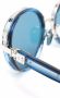 Balmain Eyewear Zonnebril met gegraveerd logo Blauw - Thumbnail 3