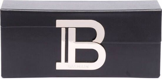Balmain Eyewear Zonnebril met geometrisch montuur Goud