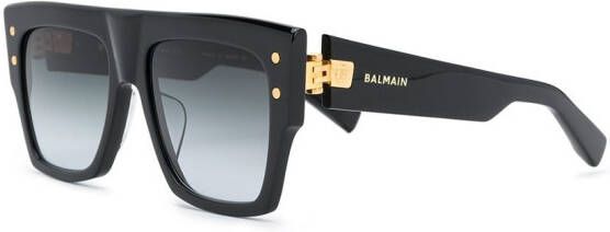 Balmain Eyewear Zonnebril met kleurverloop Zwart