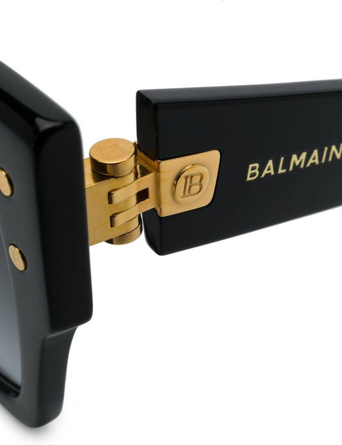 Balmain Eyewear Zonnebril met kleurverloop Zwart