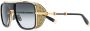 Balmain Eyewear Zonnebril met oversized montuur Zwart - Thumbnail 1