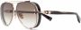 Balmain Eyewear Zonnebril met piloten montuur Bruin - Thumbnail 2