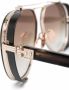 Balmain Eyewear Zonnebril met piloten montuur Bruin - Thumbnail 3