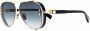 Balmain Eyewear Zonnebril met piloten montuur Zwart - Thumbnail 2