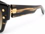 Balmain Eyewear Zonnebril met schildpadschild design Bruin - Thumbnail 3