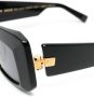 Balmain Eyewear Zonnebril met vierkant montuur Zwart - Thumbnail 3