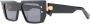 Balmain Eyewear Zonnebril met vierkant montuur Zwart - Thumbnail 2