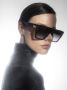 Balmain Eyewear Zonnebril met vierkant montuur Zwart - Thumbnail 2