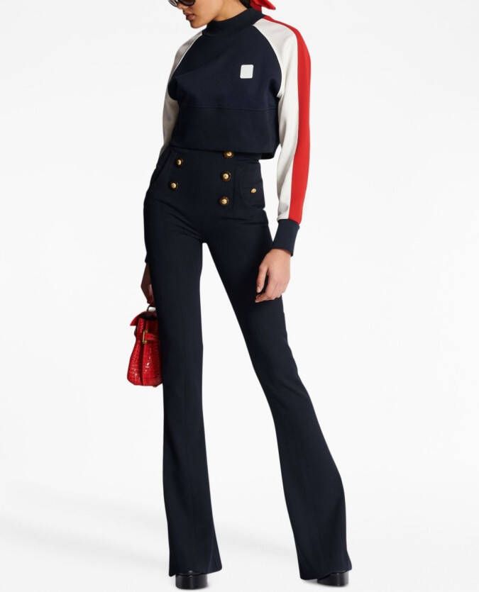 Balmain Flared broek Zwart