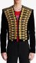Balmain Fluwelen jack Zwart - Thumbnail 4