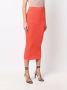 Balmain Geperforeerde rok Oranje - Thumbnail 3