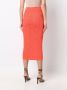 Balmain Geperforeerde rok Oranje - Thumbnail 4