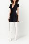 Balmain Geplooide mini-jurk Zwart - Thumbnail 2