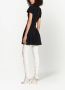 Balmain Geplooide mini-jurk Zwart - Thumbnail 4