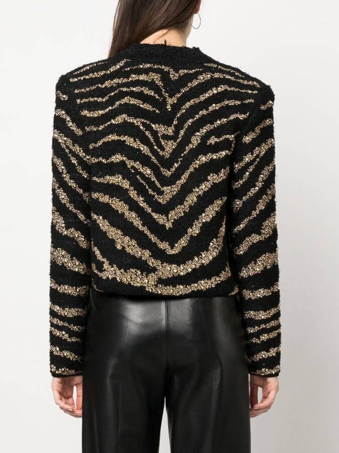 Balmain Gestreept vest Zwart