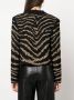 Balmain Gestreept vest Zwart - Thumbnail 4