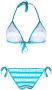 Balmain Gestreepte bikini Blauw - Thumbnail 2