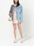 Balmain Gestreepte rok Wit - Thumbnail 2